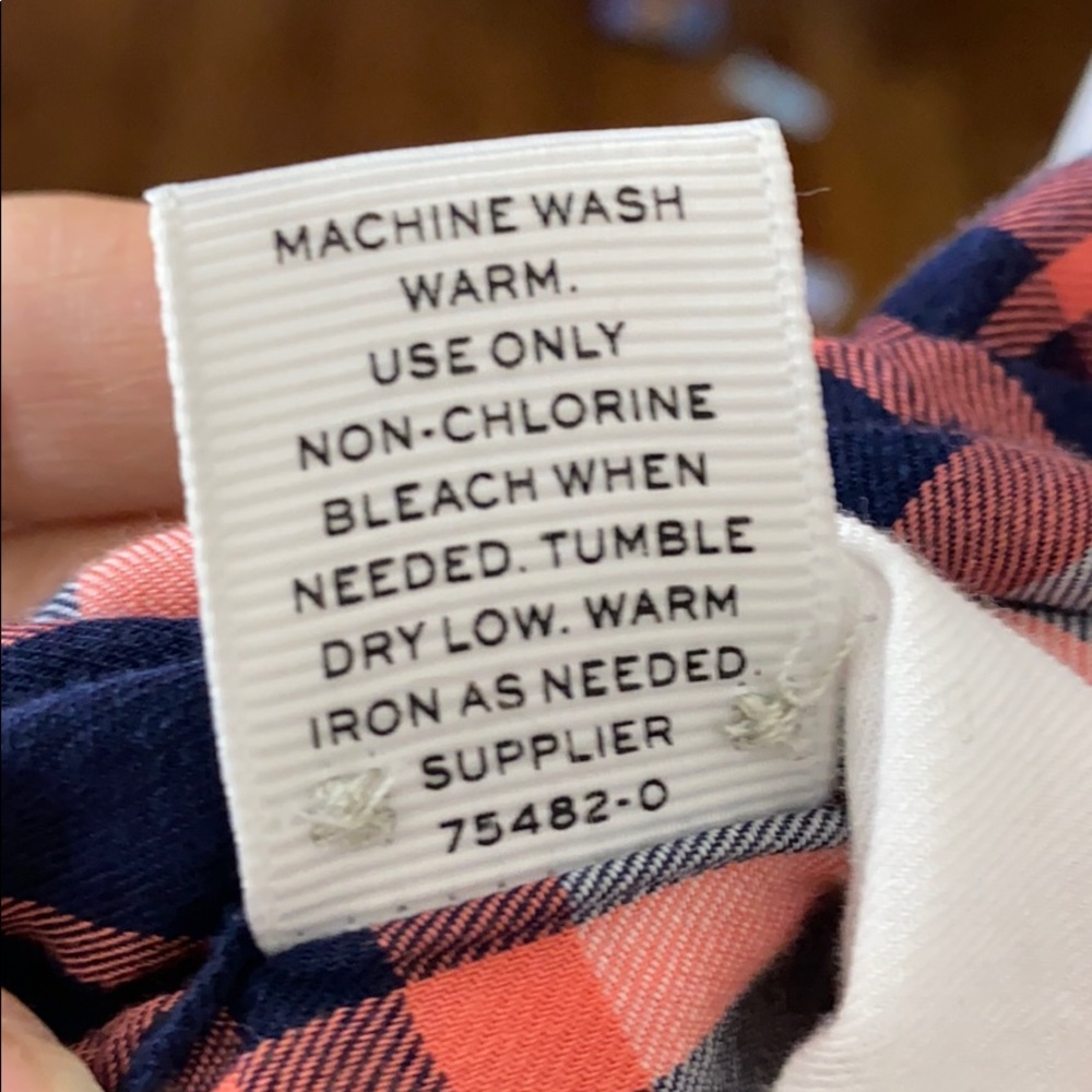 STYLUS plaid button down - Picture 6 of 6